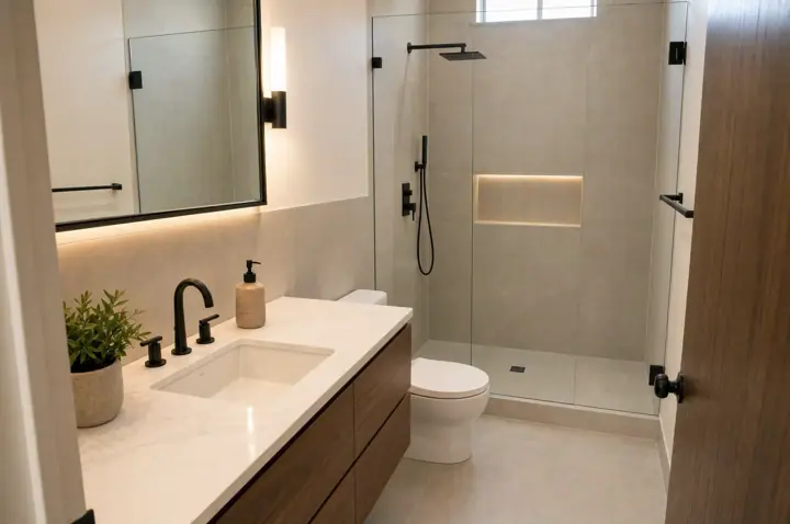 Hall bath remodel