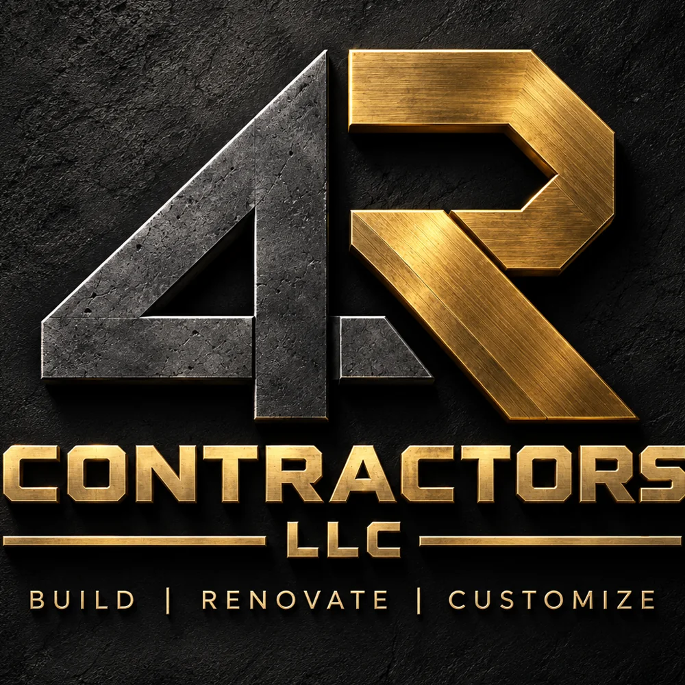 4R Contractors LLC logo: Build, Renovate, Customize
